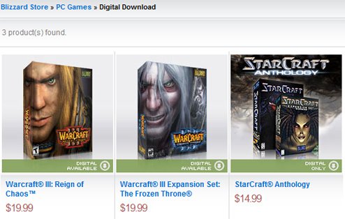 Blizzard Store