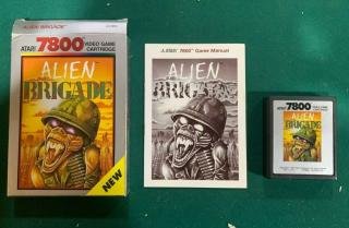 Ejemplar preservado de Alien Brigade 
